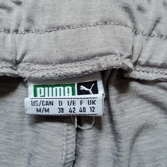 Puma leggings( grey with Hawaiian floral), medium - Picture 4 of 4